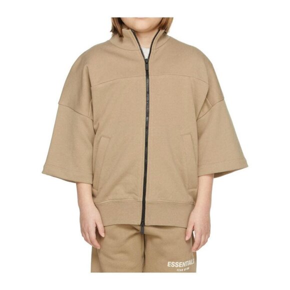 KIDS ESSENTIALS Fear of God Size 12 Top Blouse Zip Up Jacket Sweatshirt - Picture 1 of 11